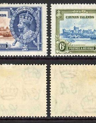 Cayman Islands SG108/11 1935 Silver Jubilee Set M/M