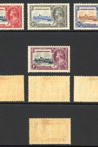 Leeward Island SG88/91 1935 Silver Jubilee Set M/M