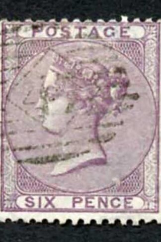 SG68 6d Lilac Clipped wing margin Superb used Cat 120 pounds