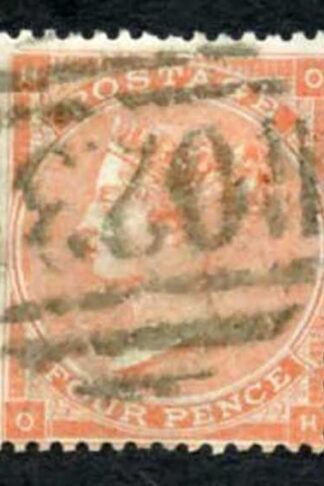 SG80 4d pale red plate 3 Cat 140 pounds