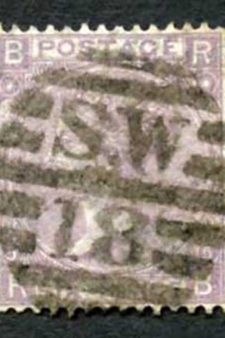 SG97 6d lilac Plate 5 fine used Cat 140 pounds