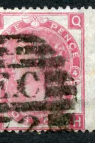 SG94 3d Rose Plate 4 Wmk Spray (crease and tone spots) Cat 300 pounds