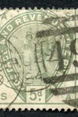 SG193 5d Lilac and Green (creased) Cat 210 pounds