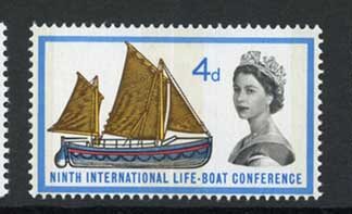 SG639p-1p 1963 Lifeboat Phos U/M