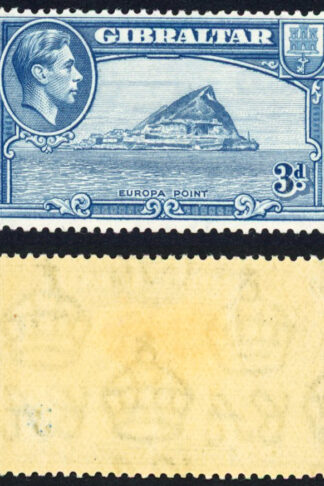 Gibraltar SG125 3d Light Blue Perf 13.5 M/M Cat 38 pounds (Toned)