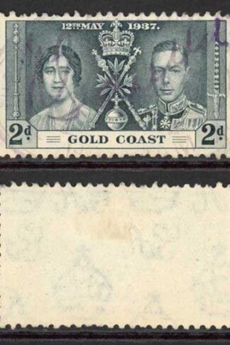 Gold Coast SG117/9 1937 Coronation Fine used Cat 12 pounds (1)