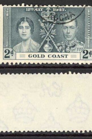 Gold Coast SG117/9 1937 Coronation Fine used Cat 12 pounds (2)