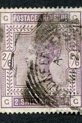 SG178 2/6 Lilac (GG) White Paper Used cat 160