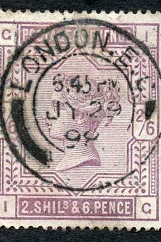 SG178 2/6 Lilac (IG) White Paper Used cat 160