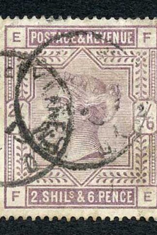 SG178 2/6 Lilac (FE) White Paper Used cat 160