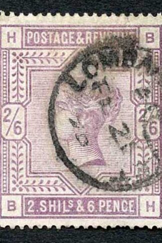 SG178 2/6 Lilac (BH) White Paper Used cat 160