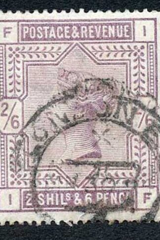 SG178 2/6 Lilac (IF) White Paper London Pmk cat 160