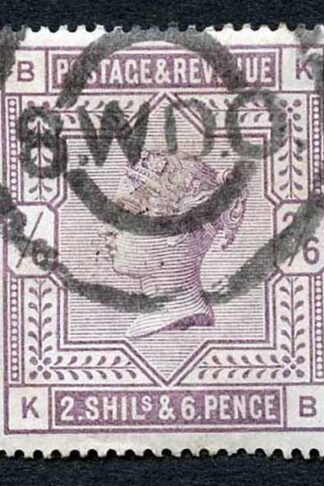SG178 2/6 Lilac (KB) White Paper Fine Used cat 160