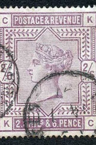 SG178 2/6 Lilac (KC) White Paper Fine Used Clear Profile cat 160