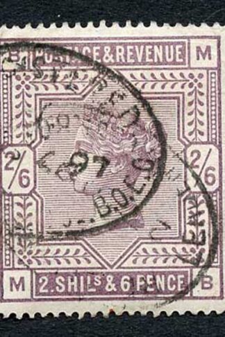 SG178 2/6 Lilac (MB) White Paper Fine Used cat 160