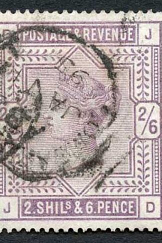 SG178 2/6 Lilac (JD) White Paper Used cat 160