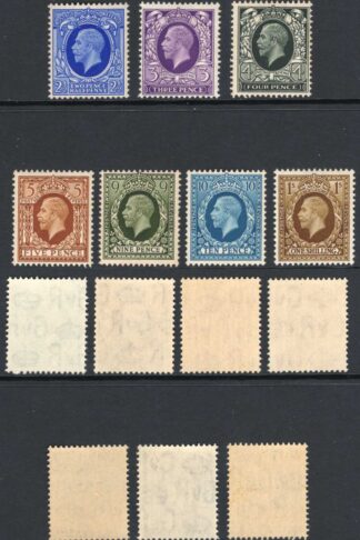 SG439/449 Photogravure Set 11 values Very Fine U/M