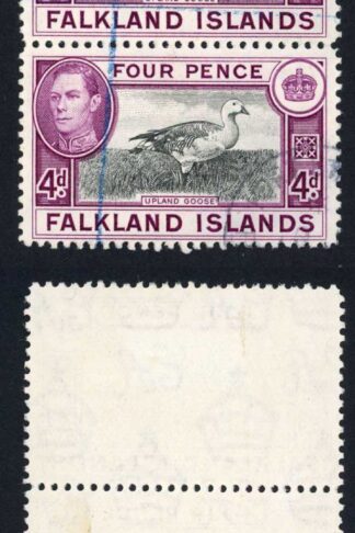 Falkland Is SG154 4d Strip of Three