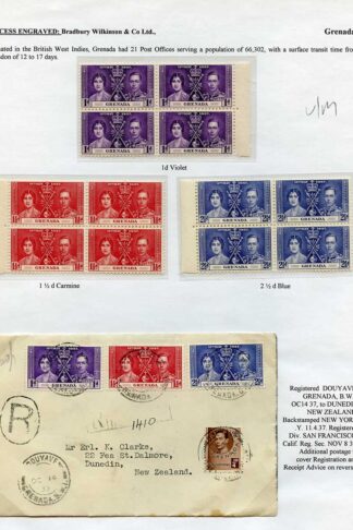 Grenada 1937 Coronation Page