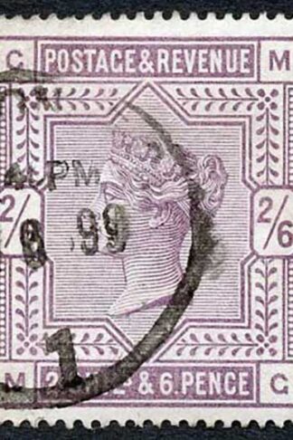 SG178 2/6 Lilac (MG) White Paper Fine Used Cat 160