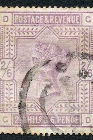 SG178 2/6 Lilac (GD) White Paper creased and faded cat 160