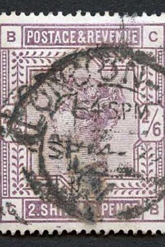 SG178 2/6 Lilac (CB) White Paper cat 160