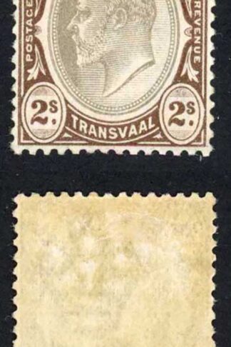 Transvaal SG252 2/- Wmk Crown CA Fresh M/M cat 75 pounds