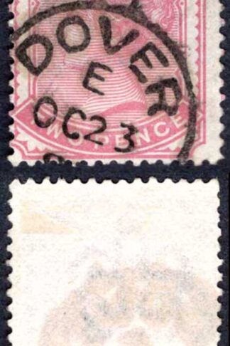 SG168a 2d Deep Rose Very Fine Used Dover OC.23 Cat 120