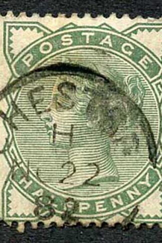SG164 1/2d Deep Green Fine Used Chester CDS Cat 22
