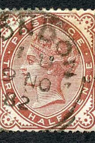 SG167 1 1/2d Venetian Red Fine Used London CDS Cat 60