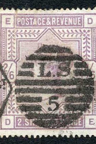 SG178 2/6 Lilac (DE) White Paper corner perf creased cat 160