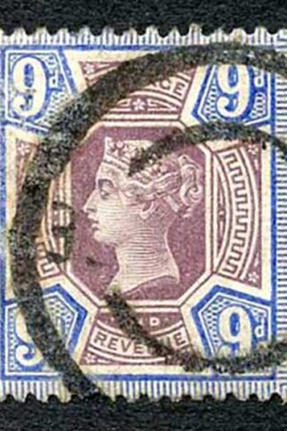 SG208 6d Purple/rose-red Jubilee Cat 15 pounds