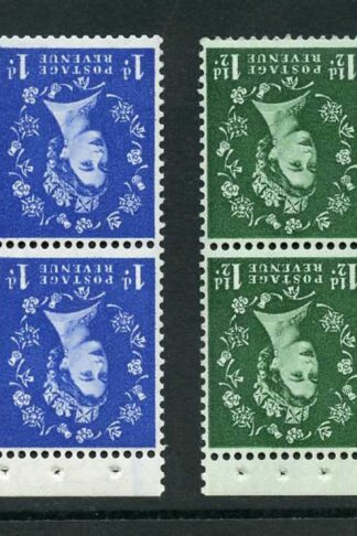 Wilding Booklet Pane Set of Four Wmk Edward Inverted Good Perfs U/M (a)