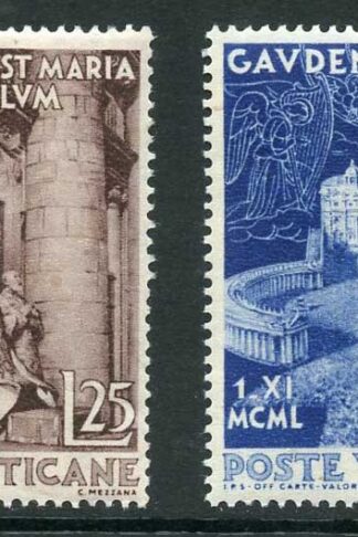 Vatican City SG162/3 1951 proclamation of Dogma Set M/M Cat 26.75 pounds