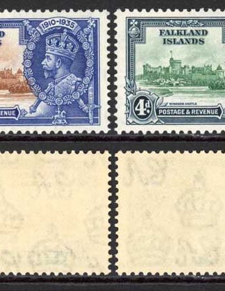 Falkland Is SG139/42 1935 Silver Jubilee M/M Cat 48 pounds