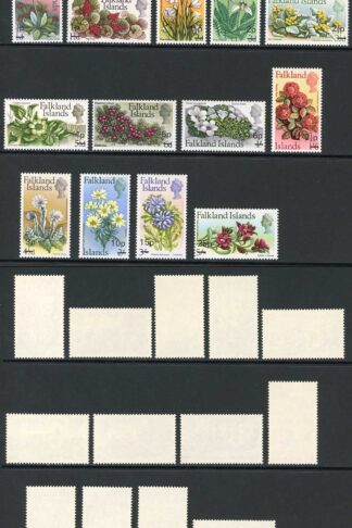 Falkland Is SG263/75 surcharge set U/M Cat 25 pounds