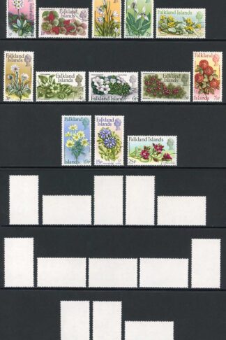 Falkland Is SG276/88 1972 Set of 13 Cat 38 pounds