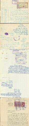 Jashpur 1933-8 Court Fees A great lot mostly on documents