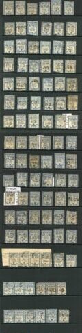 Ceylon Telegraphs 1892-4 20ct 40ct 60ct and 80ct inc better 498 Stamps