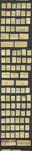 Ceylon Telegraphs 1892-4 20ct 40ct 60ct and 80ct inc better 595 Stamps