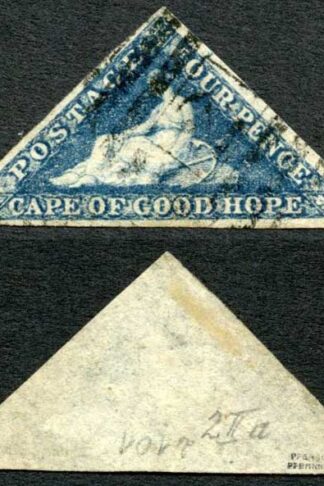 COGH SG19a 4d Blue DLR Fine 3 Margins Cat 140 pounds