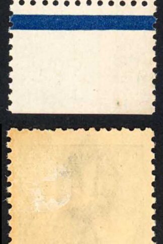 Australia SG36 2 1/2d Deep Blue Kangaroo wmk 3rd Crown M/M (toned)