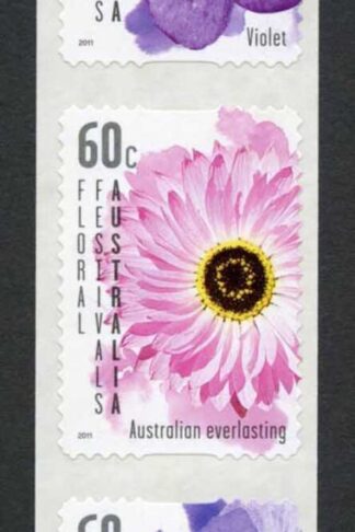Australia SG3564a 2011 Floral Festivals Self Adhesive Strip of 5 U/M