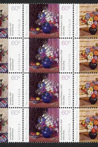 Australia SG3569/73 2011 Flowers Block of 20 U/M