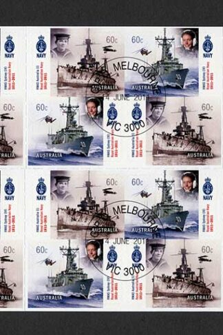 Australia SG3606a 2011 Royal Australian Navy Self Adhesive Booklet Fine used