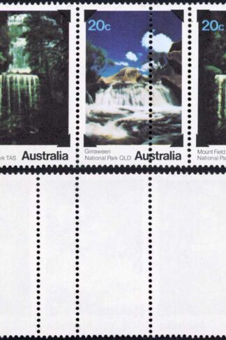 Australia SG708a 1979 National Parks Extra Perfs through middle stamp U/M