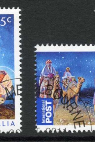 Australia SG3668/9 2011 Christmas Fine Used