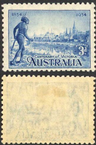 Australia SG147/9 1934 Victoria Set Perf 10.5 Fine M/M Great Perfs