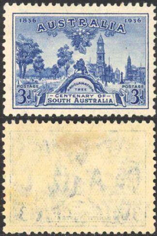 Australia SG161/3 Centenary set M/M