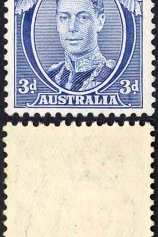 Australia SG168 KGVI 3d Die 1 U/M